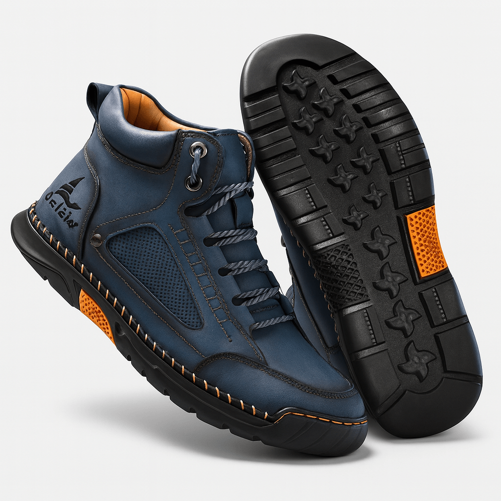 Ariston | Leather High-Top Shoes