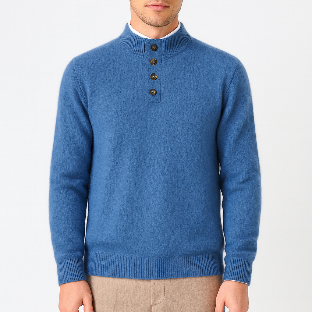 Ariston | Knit Mock Neck Sweater