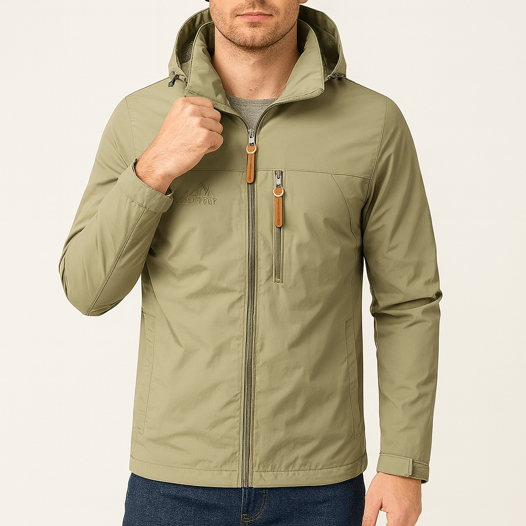 Ariston | Waterproof Hooded Rain Jacket
