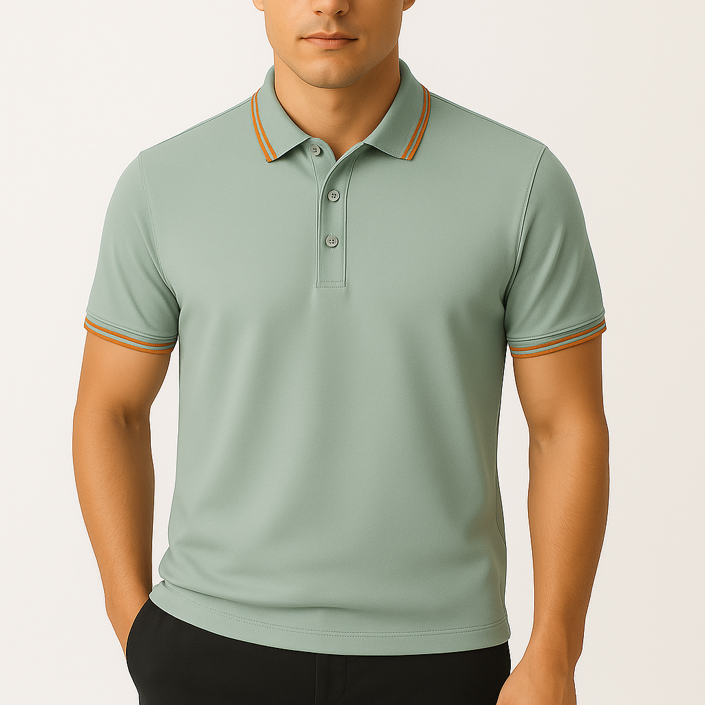 Ariston | Contrast Collar Polo Shirt