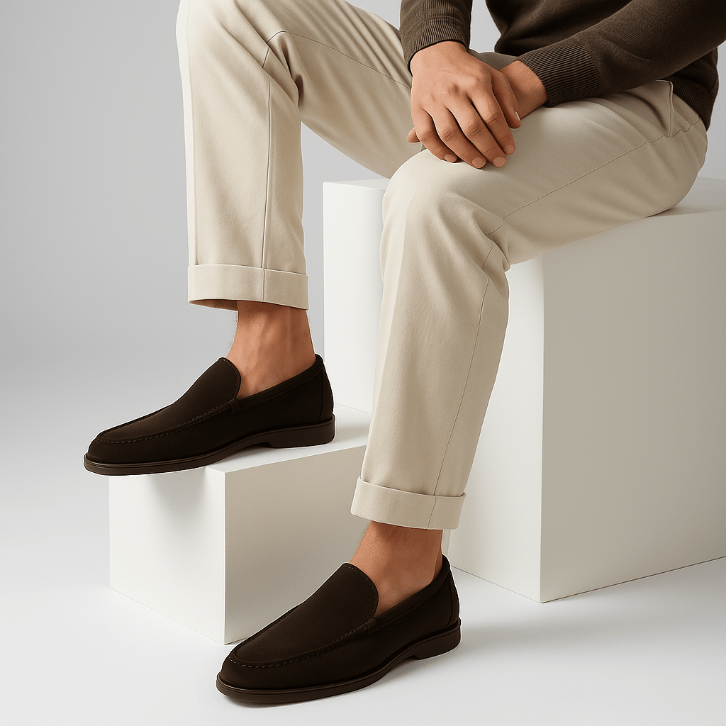 Ariston | Low Suede Loafers