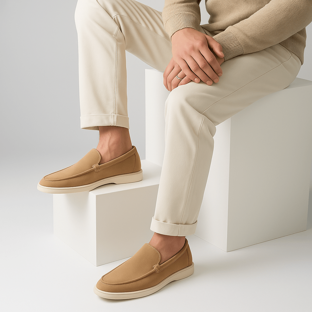 Ariston | Low Suede Loafers