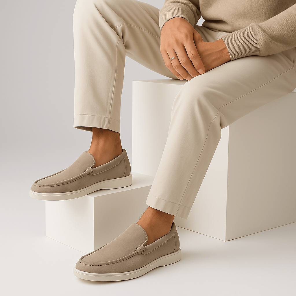 Ariston | Low Suede Loafers