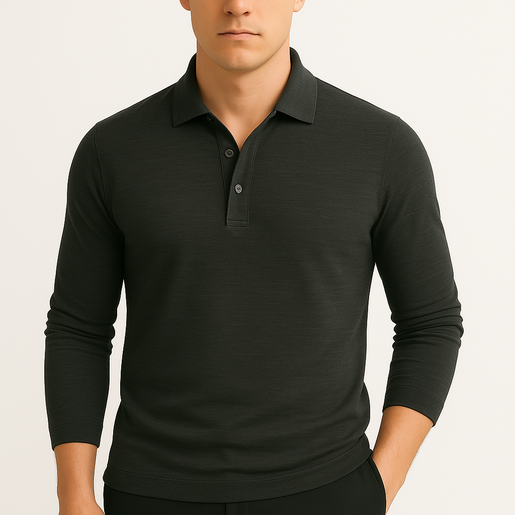 Ariston | Slim Lapel Polo Shirt