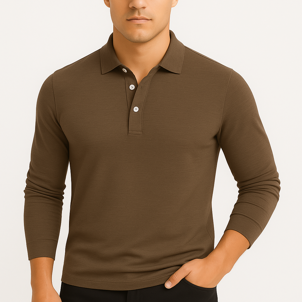 Ariston | Slim Lapel Polo Shirt