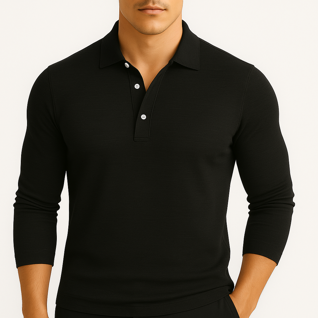 Ariston | Slim Lapel Polo Shirt