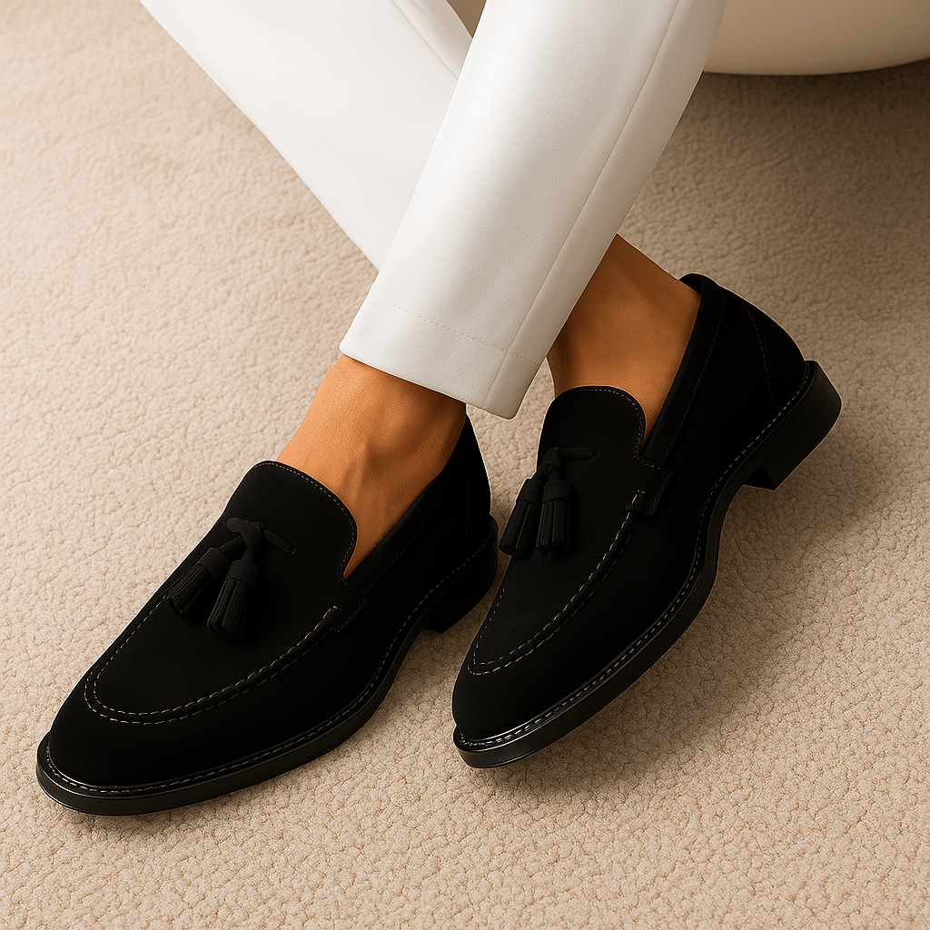 Ariston | Low-Cut Tassel Loafers