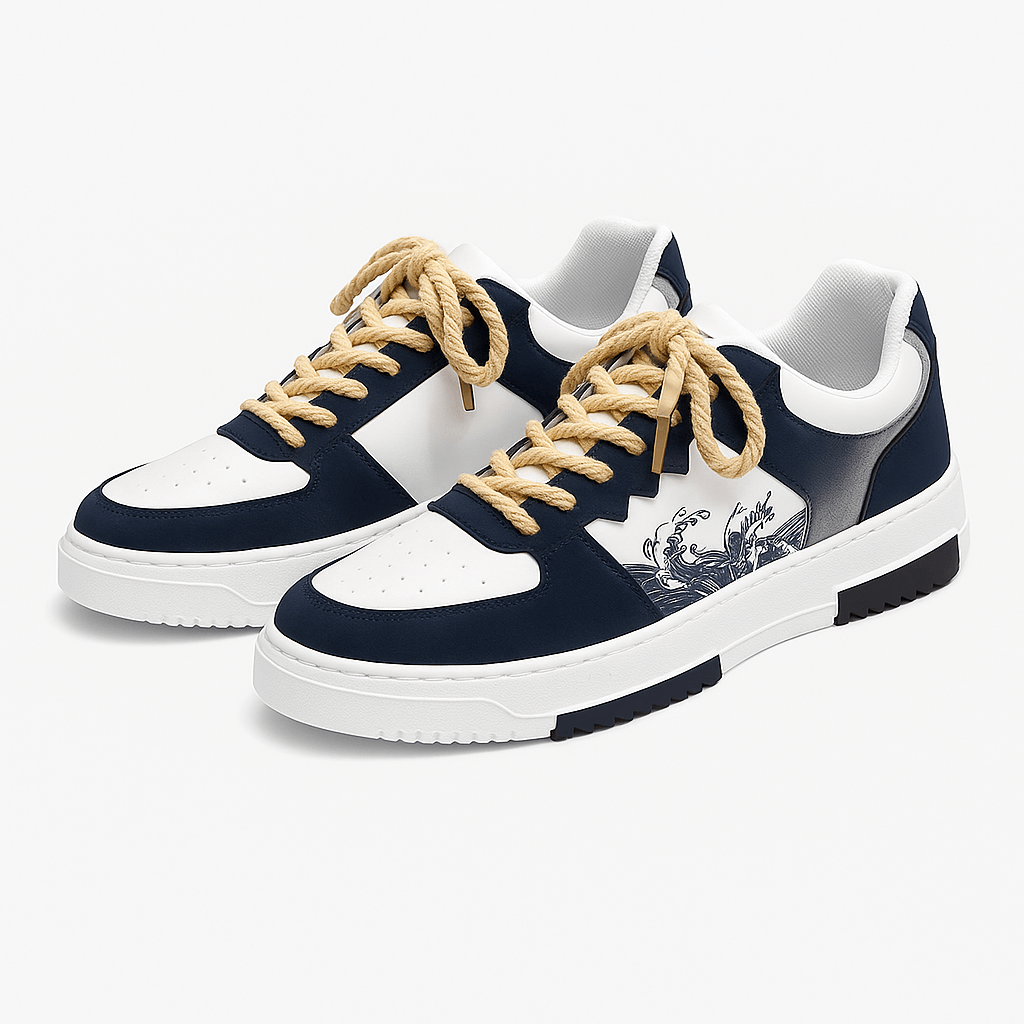 Ariston | Lace-Up Leather Sneakers