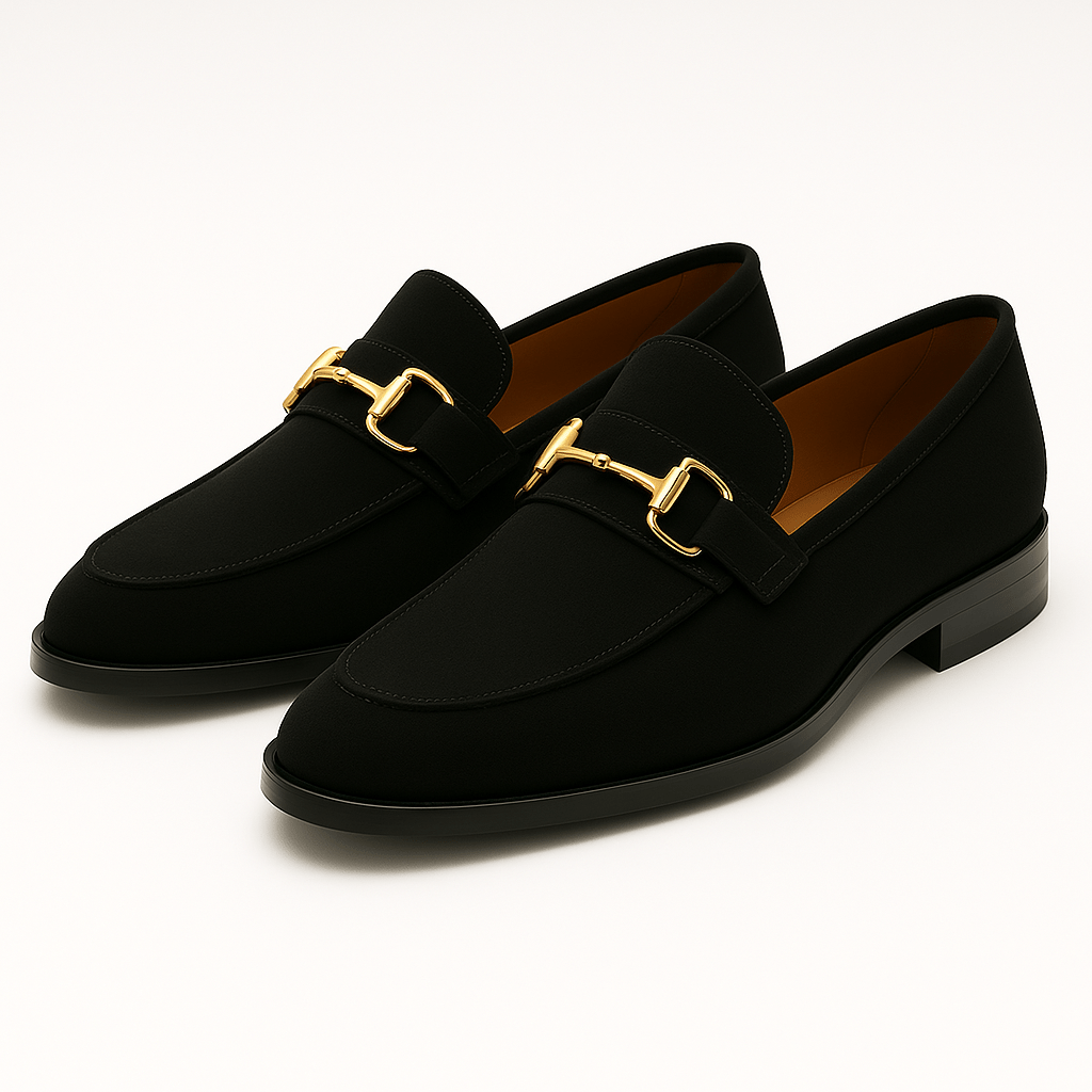 Ariston | Almond Toe Suede Loafers