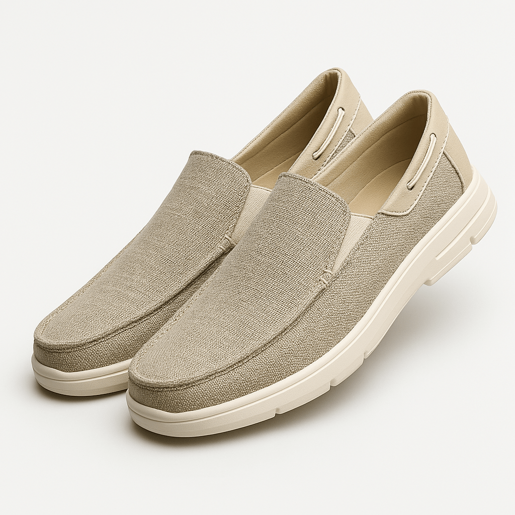 Ariston | Canvas Slip-On Loafers