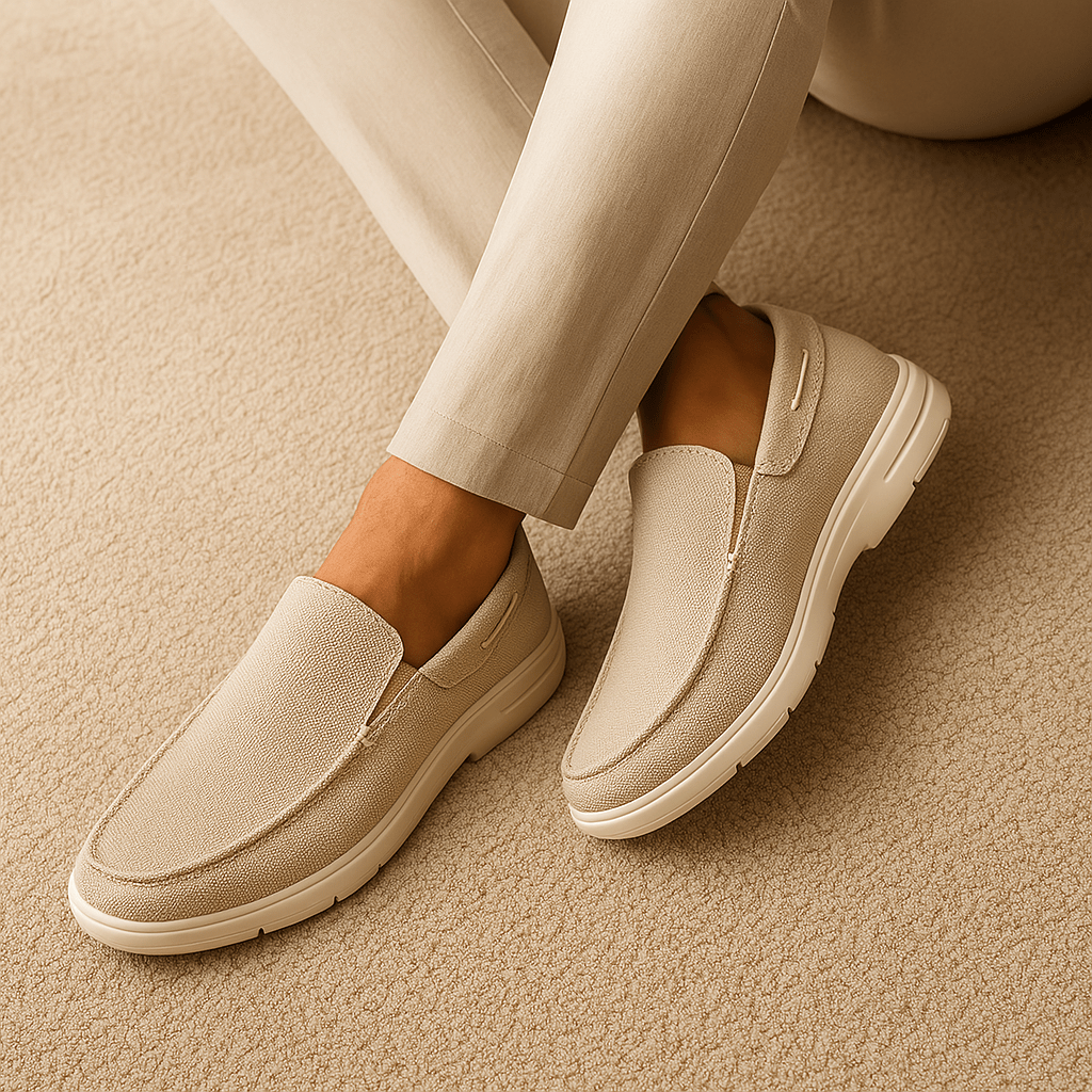 Ariston | Canvas Slip-On Loafers