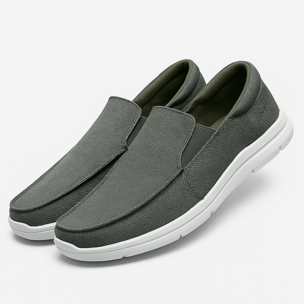 Ariston | Canvas Slip-On Loafers
