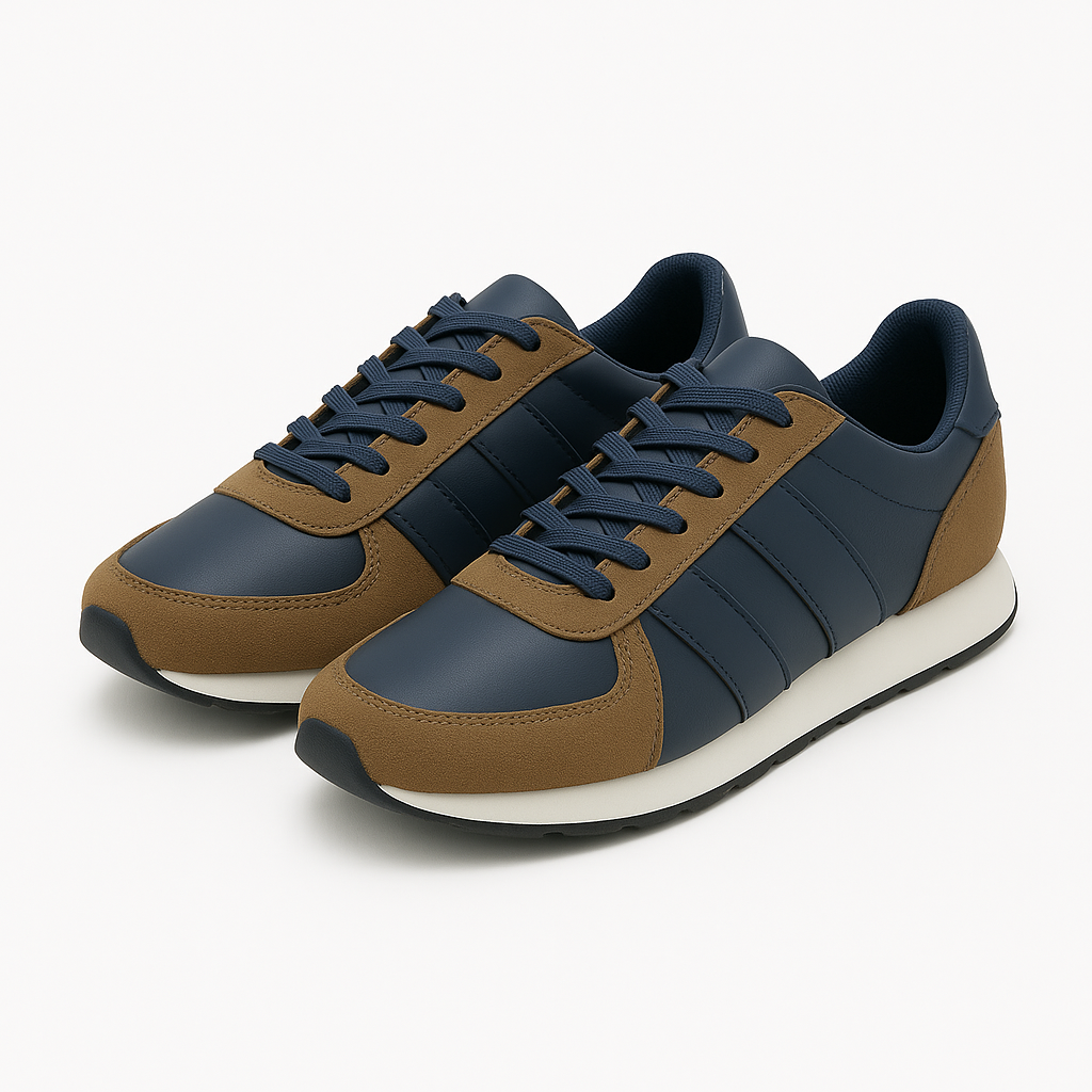 Ariston | Faux Suede Trainers