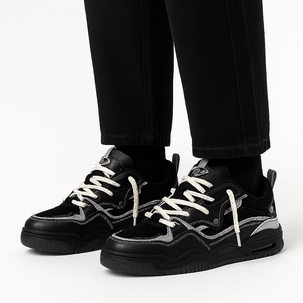 Ariston  | Geometric Panel Sport Sneakers
