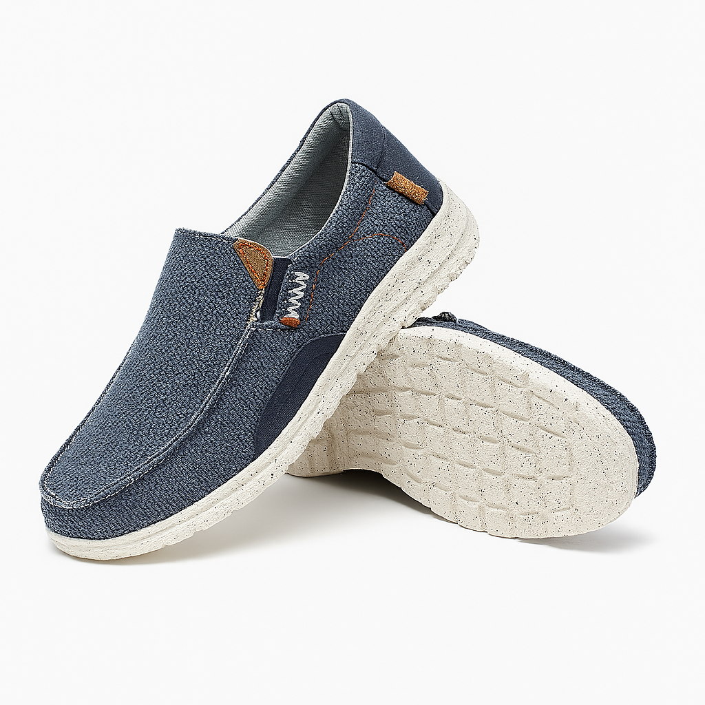 Ariston | Lightweight Canvas Slip-On Loafers