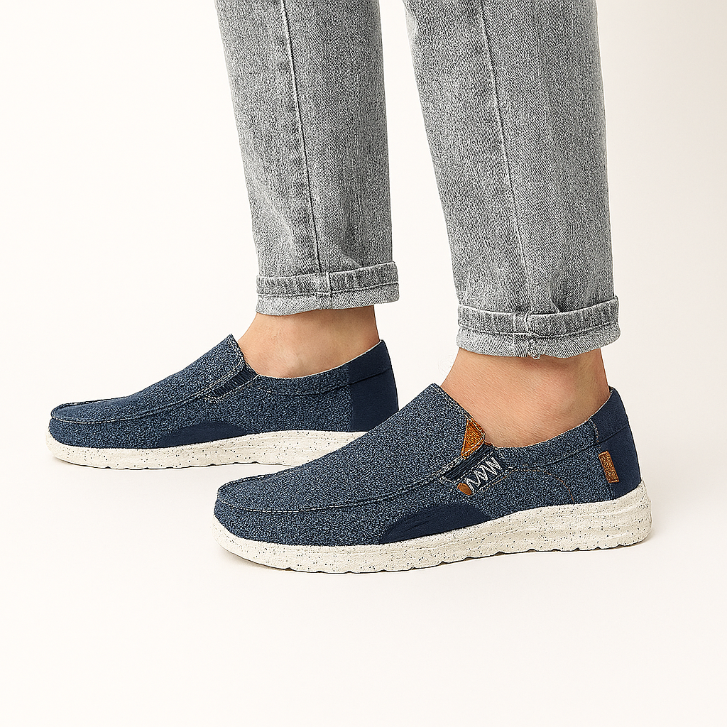 Ariston | Lightweight Canvas Slip-On Loafers