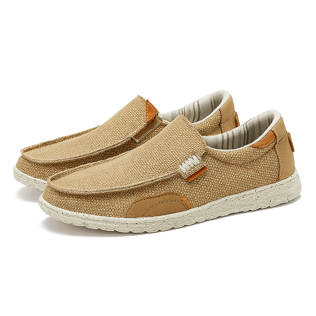 Ariston | Lightweight Canvas Slip-On Loafers
