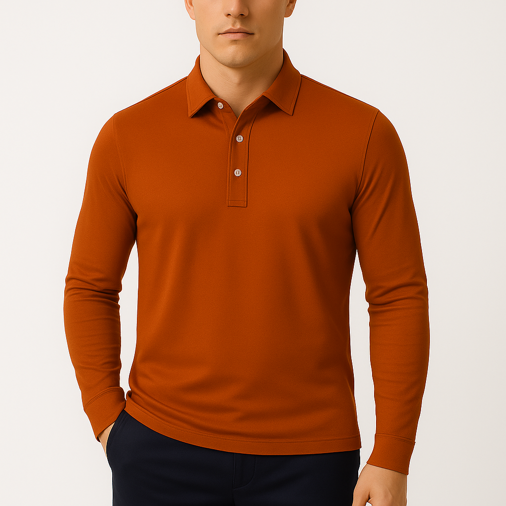 Ariston | Long Sleeve Polo Shirt