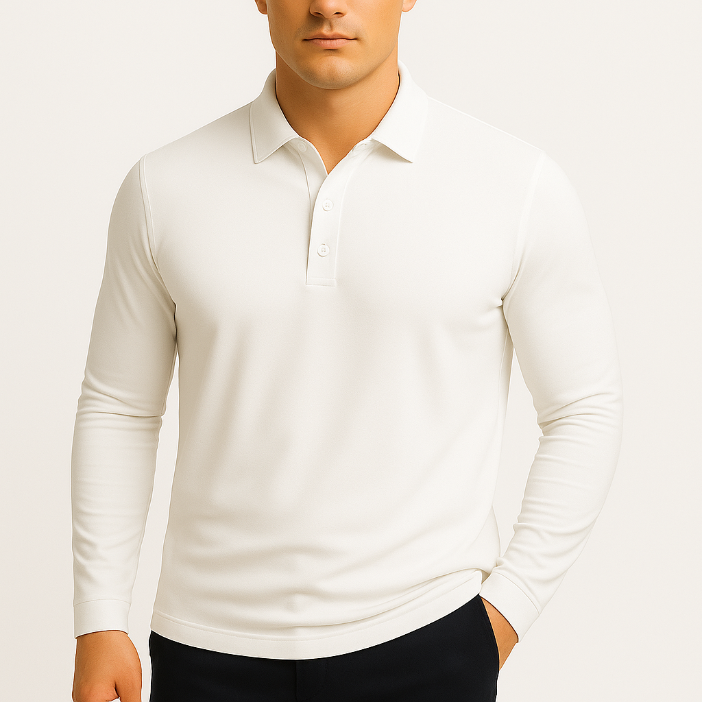 Ariston | Long Sleeve Polo Shirt