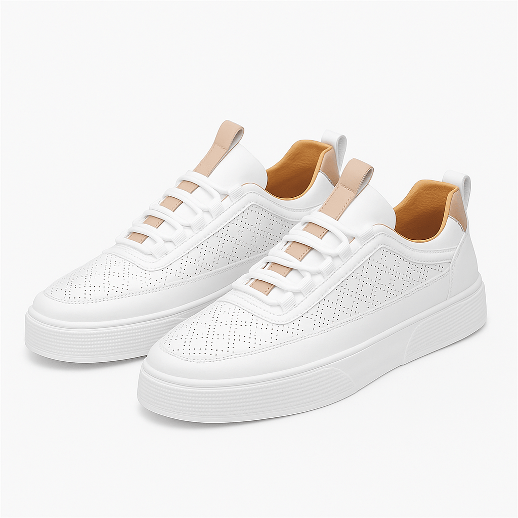 Ariston | Perforated Leather Sneakers