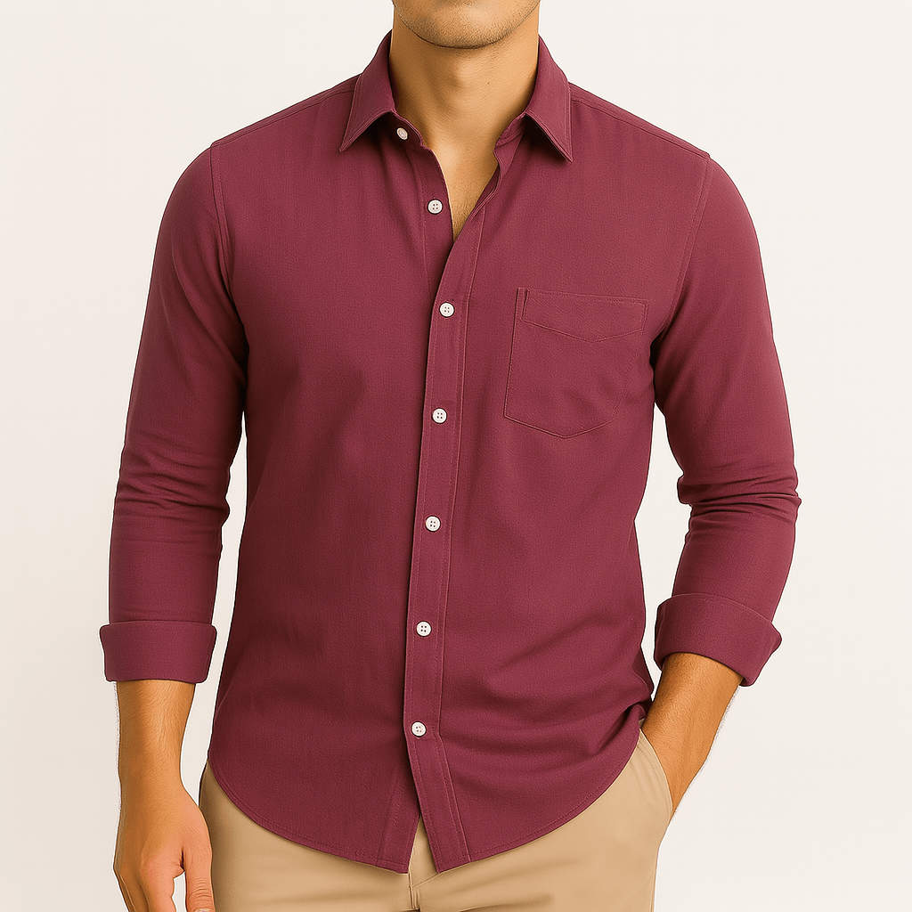 Ariston | Premium Cotton Linen Shirt