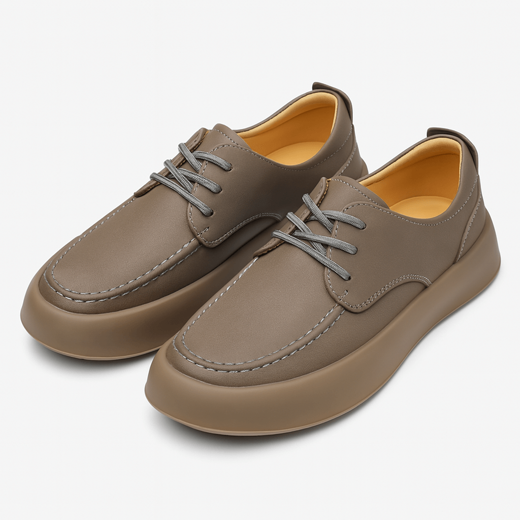 Ariston | Sahara Leather Sneakers
