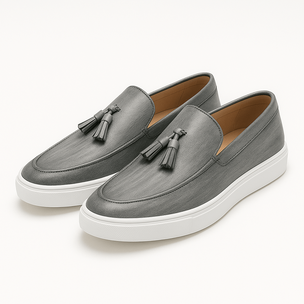 Ariston | Soft Leather Tassel Loafers