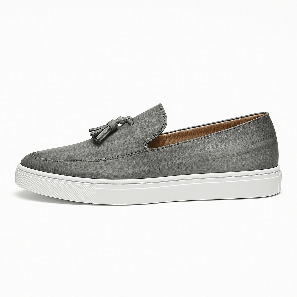 Ariston | Soft Leather Tassel Loafers