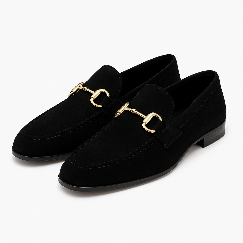 Ariston | Suede Horsebit Loafers