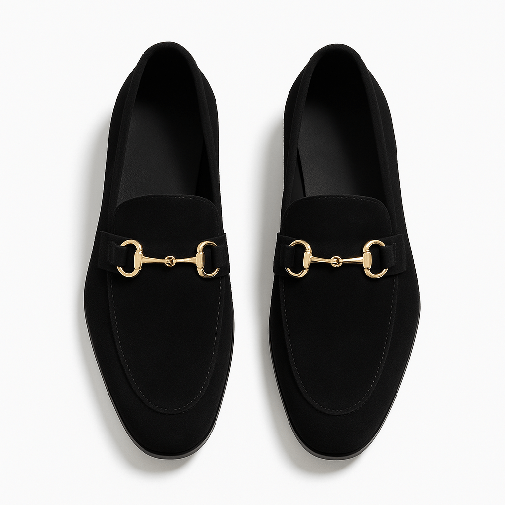 Ariston | Suede Horsebit Loafers