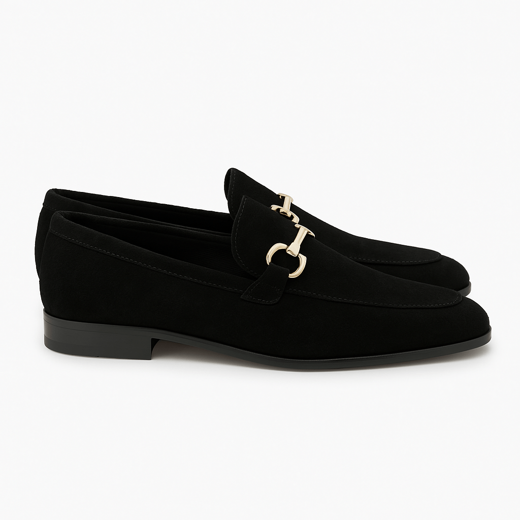 Ariston | Suede Horsebit Loafers