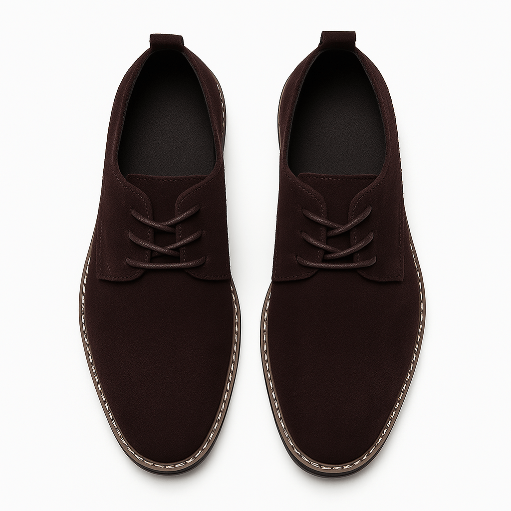 Ariston | Suede Oxford Shoes