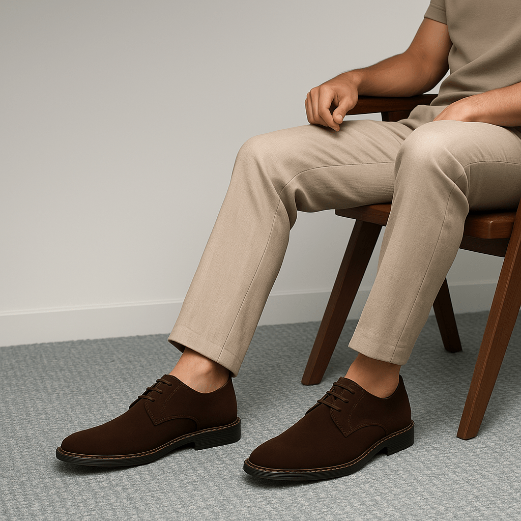 Ariston | Suede Oxford Shoes