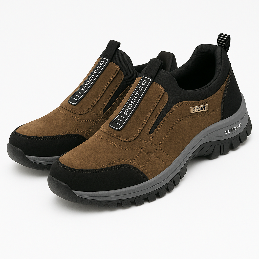 Ariston | Suede Slip-On Shoes