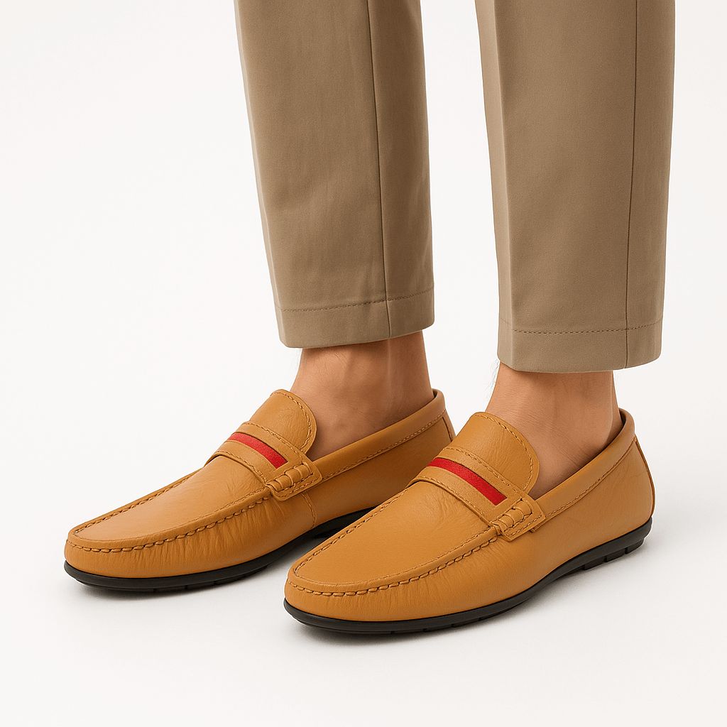 Ariston | Textured Business Loafers