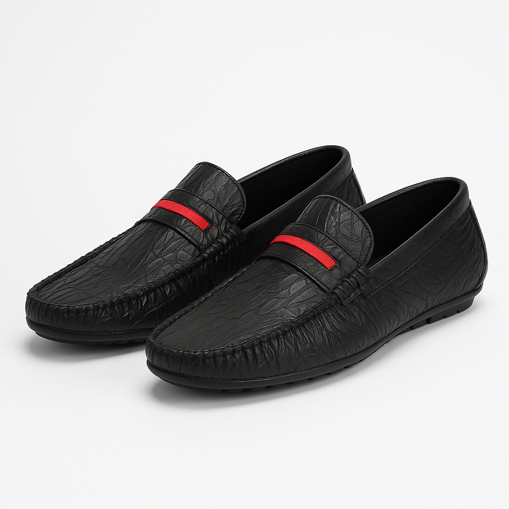 Ariston | Textured Business Loafers