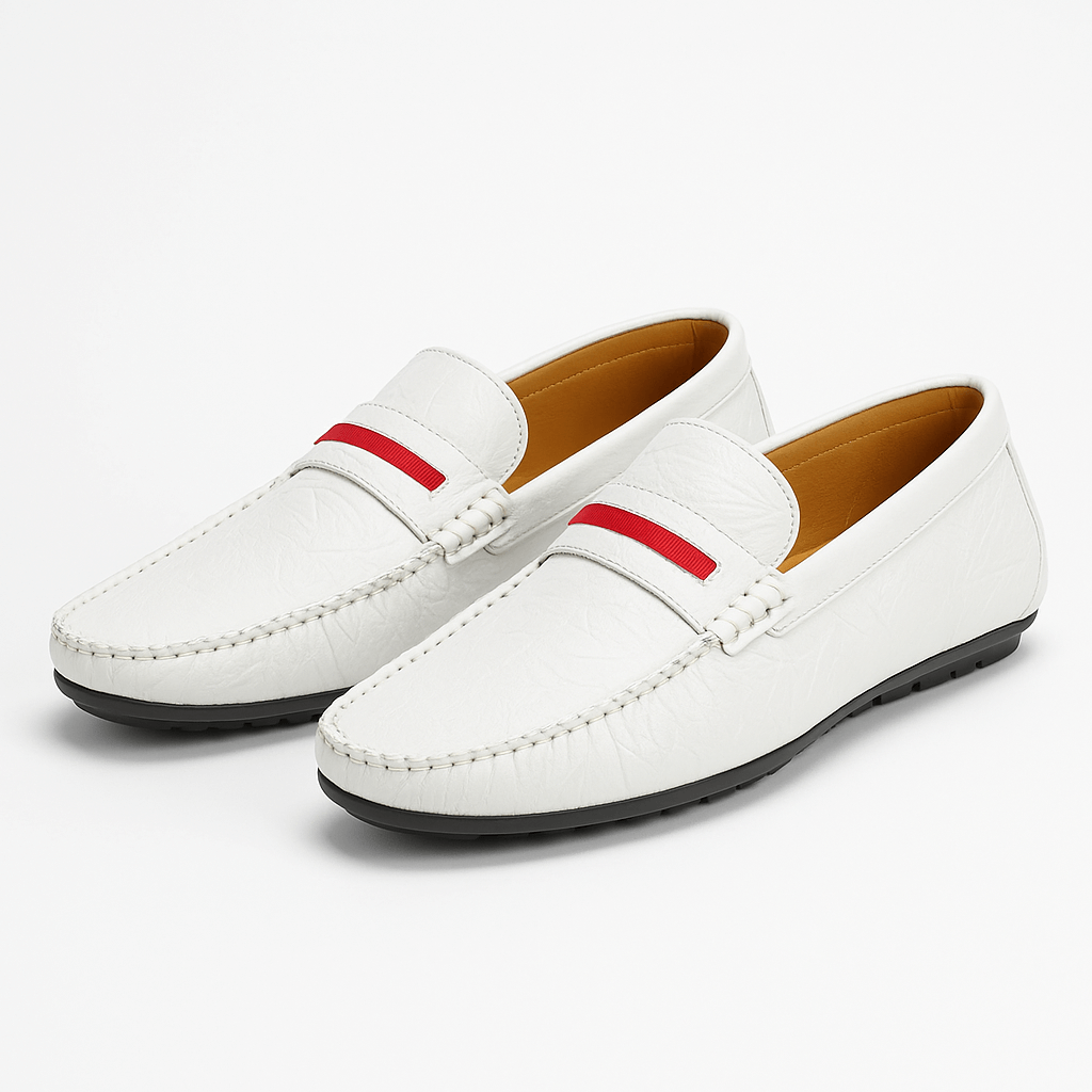 Ariston | Textured Business Loafers