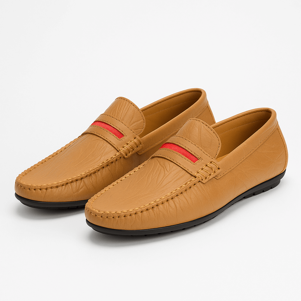 Ariston | Textured Business Loafers
