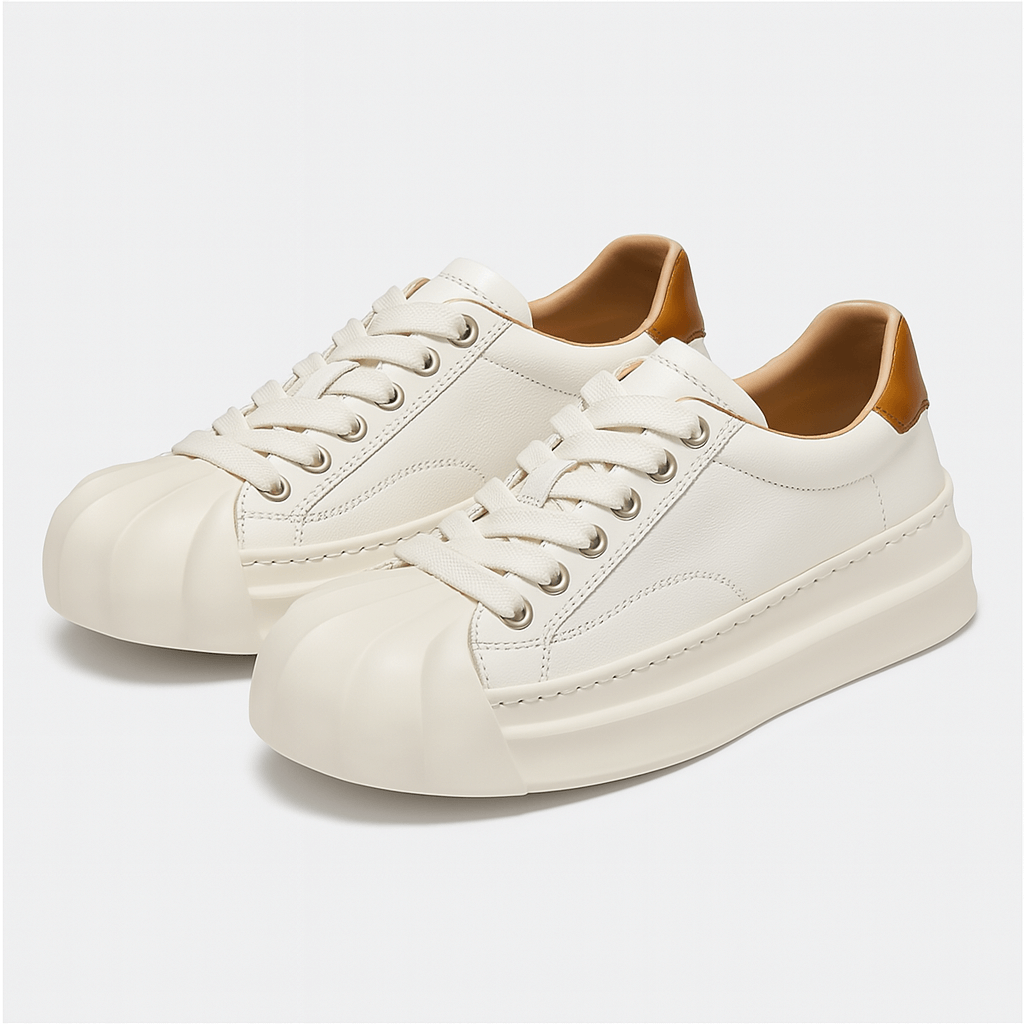 Ariston  | Wave Sole Leather Sneakers