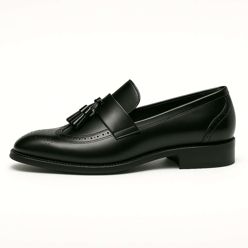 Ariston | Wingtip Tassel Loafers