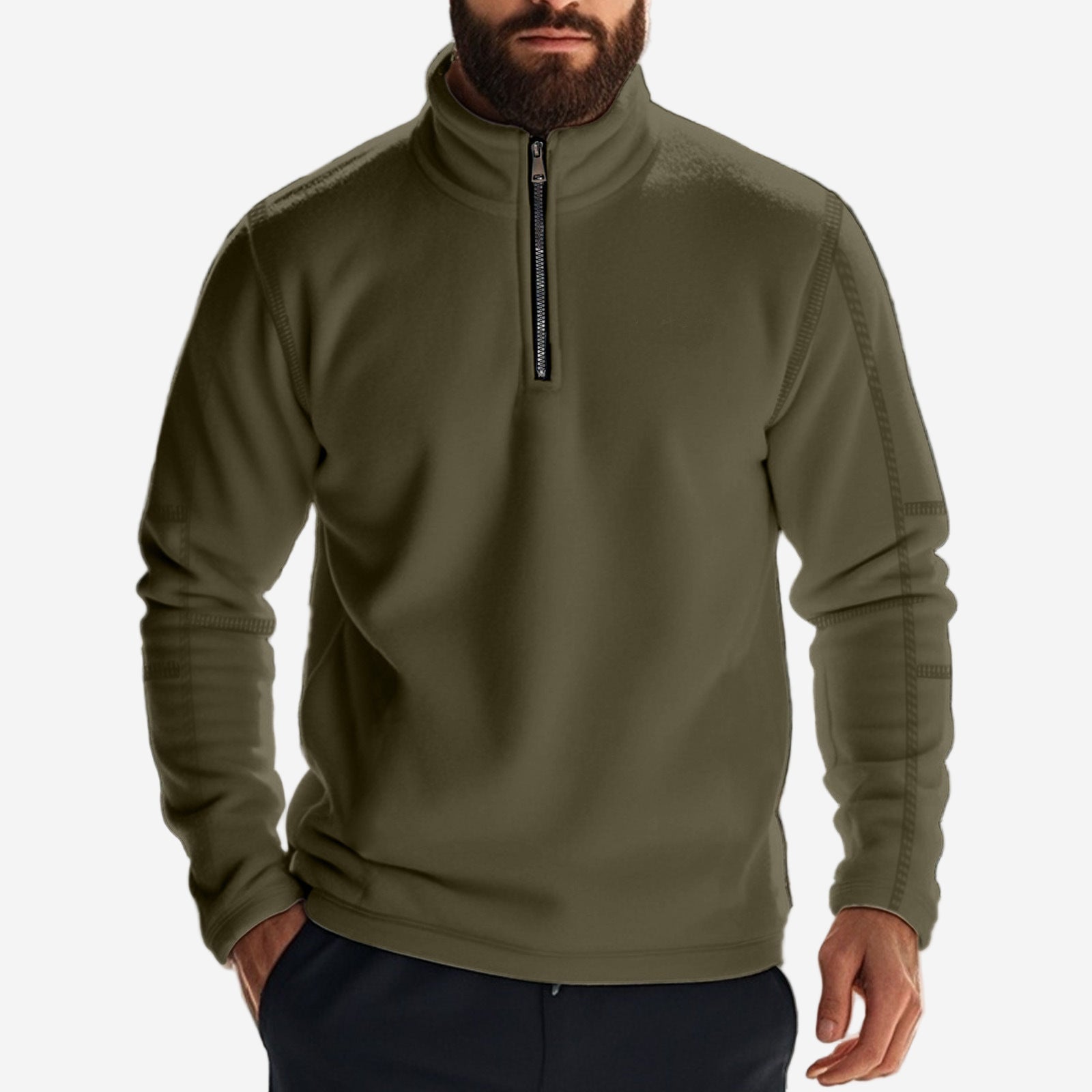 Ariston | Brushed Fleece Pullover