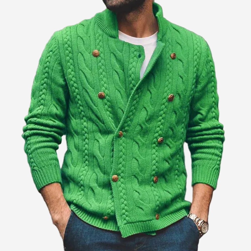 Ariston | Cable Knit Cardigan