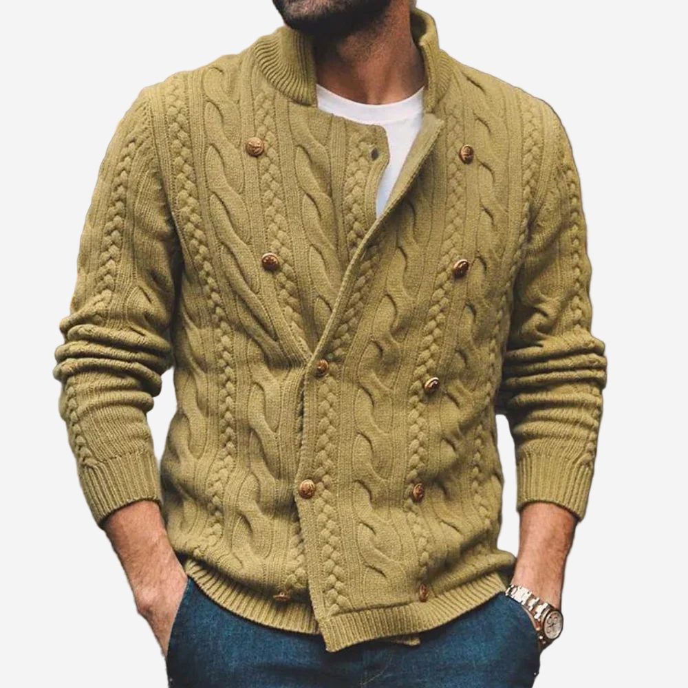 Ariston | Cable Knit Cardigan