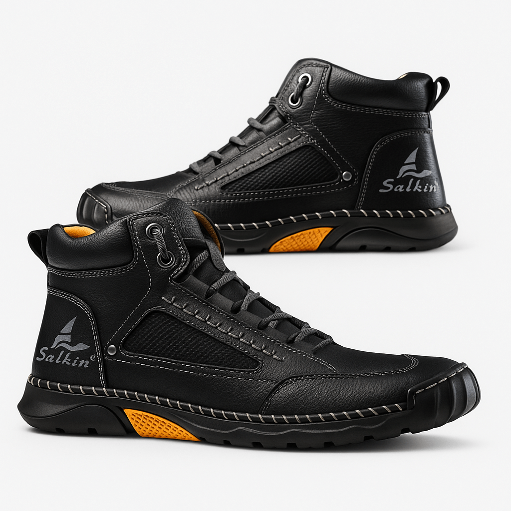 Ariston | Leather High-Top Shoes