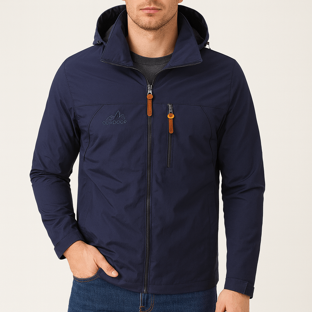 Ariston | Waterproof Hooded Rain Jacket