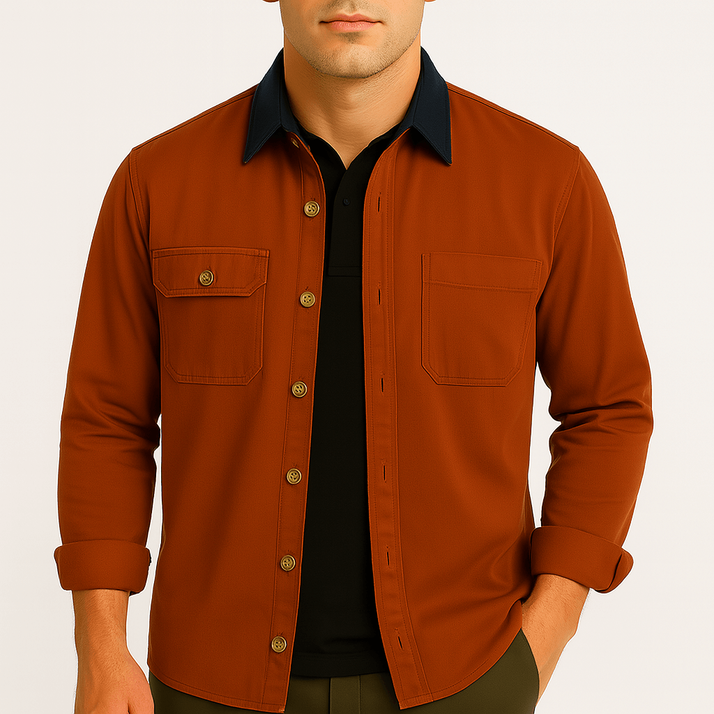 Ariston | Colorblock Shirt