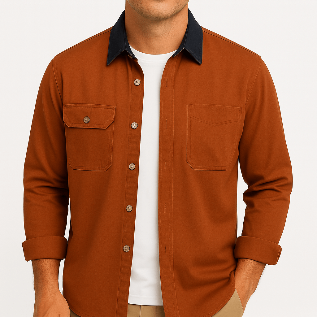Ariston | Colorblock Shirt