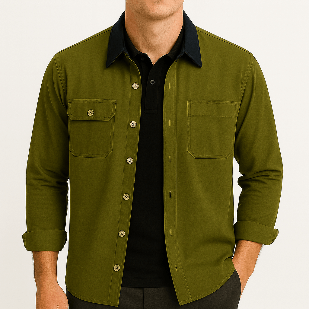 Ariston | Colorblock Shirt