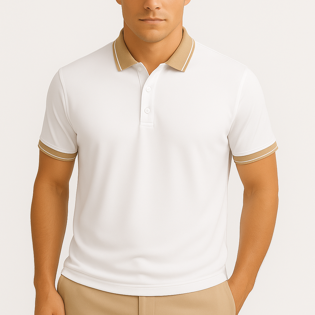 Ariston | Contrast Collar Polo Shirt