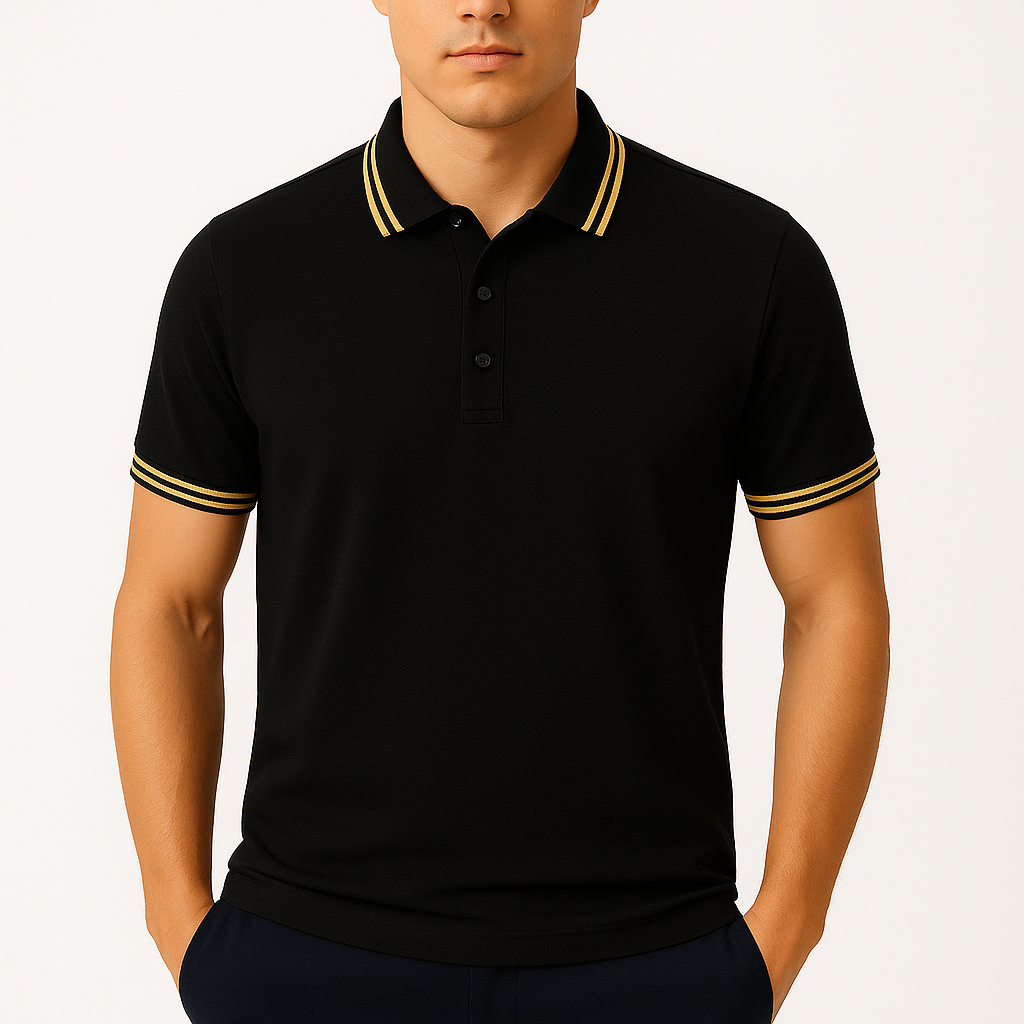 Ariston | Contrast Collar Polo Shirt